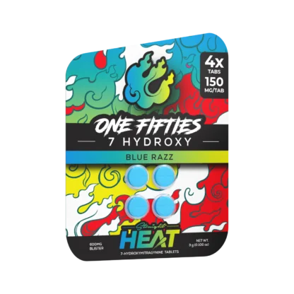 Straight Heat One-Fifties 7OH Tablets (600mg – 4 Count)