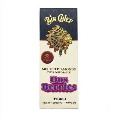 Big Chief THC-A Melted Diamonds Disposable (2000mg)