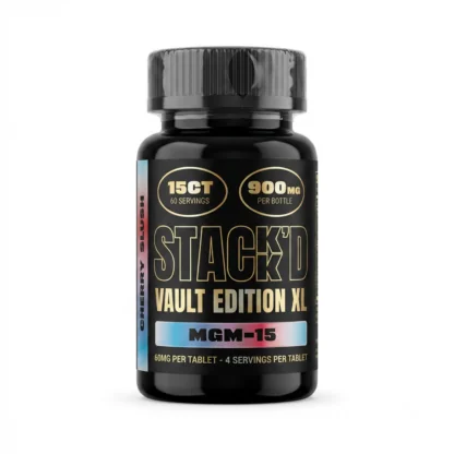 Stack’d MGM-15 Tablets Vault Edition XL (900mg – 15 Count)