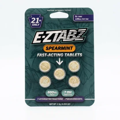 E-ZTabz 7-OH + Pseudo Tablets (600mg – 5 Count)