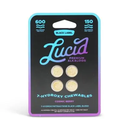 Lucid Black Label 7-OH Tablets (600mg – 4 Count)