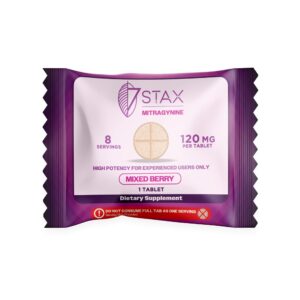 Nano Tech Mitragynine Tablets (120mg - 1 Count) - Mixed Berry - 7Stax