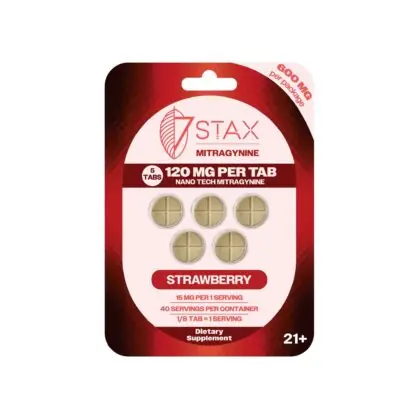 7Stax Nano Tech Mitragynine Tablets (600mg – 5 Count)