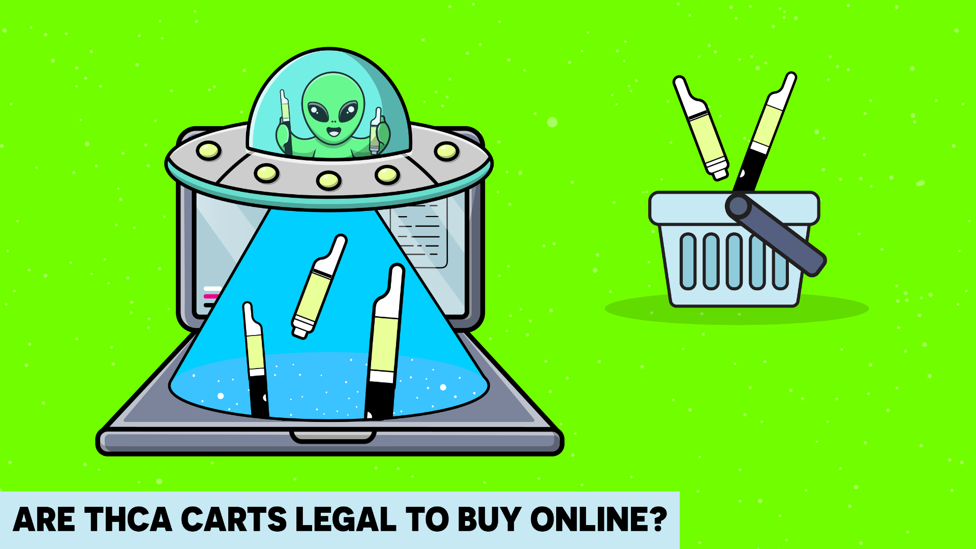 Are THCA Carts Legal to Buy Online