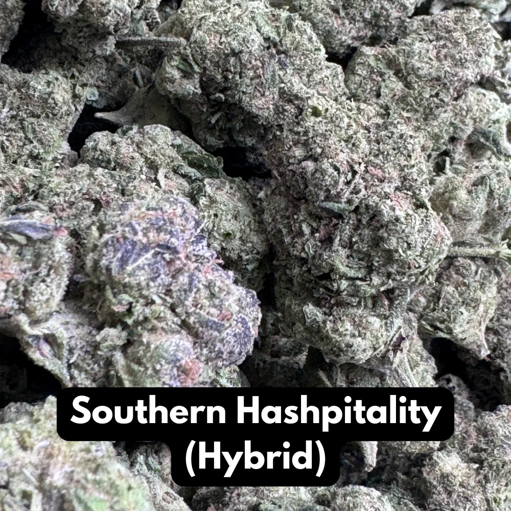 Natural THC-A Flower (Hybrid ~ Southern Hashpitality)