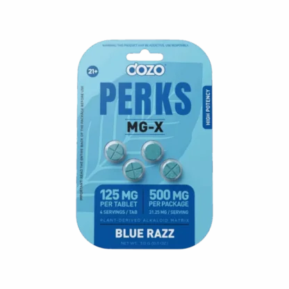 Dozo Perks MG-X Tablets (500mg – 4 Count)