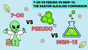 7-OH vs Pseudo vs MGM-15