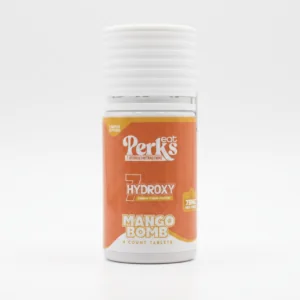 Eat Perks 7-OH Tablets, 300mg, 4-count pack, in a blister-pack box — package shown on a white background