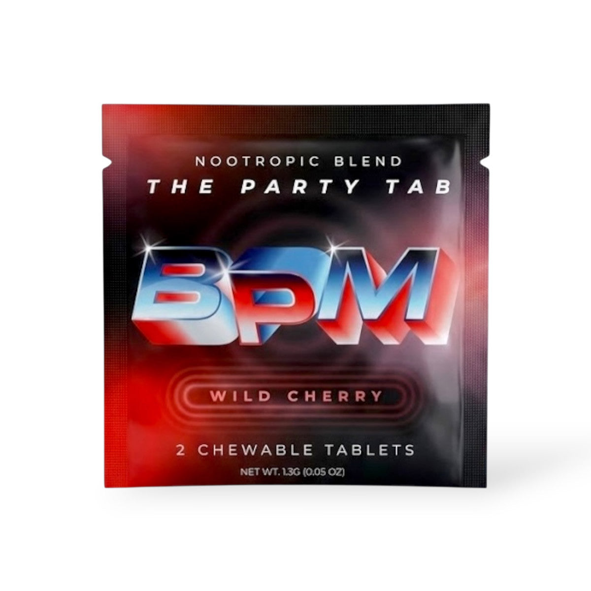 BPM Nootropic Blend Tablets, 2-count pack, in a blister-pack box — packaging and label detail