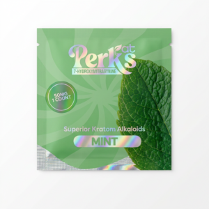 Eat Perks 7-OH Tablets, 50mg, 1-count pack, in a blister-pack box