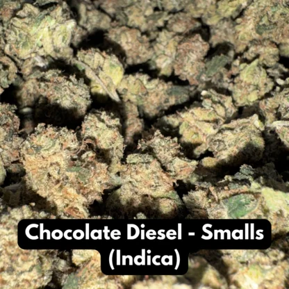 Natural THC-A Flower (Sativa ~ Chocolate Diesel – Smalls)