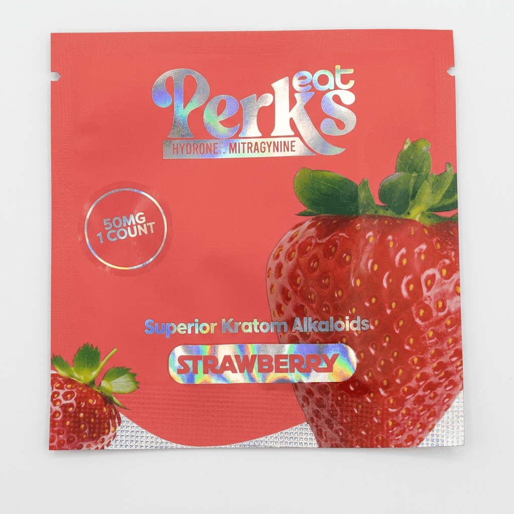 Eat Perks 7-OH Tablets, 50mg, 1-count pack, in a blister-pack box — packaging and label detail