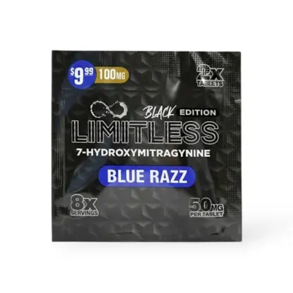 Limitless Black Edition 7-OH Tablets (100mg – 2 Count)