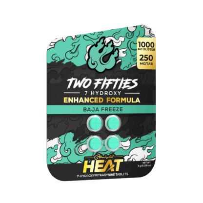 Straight Heat Two Fifties 7-OH Tablets (1000mg – 4 Count)