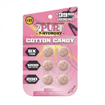 7Pure 7-OH Tablets (1200mg – 6 Count)