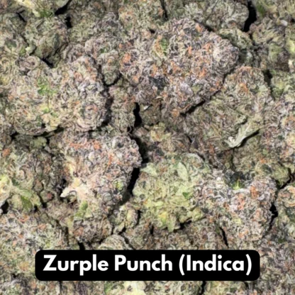 Natural THC-A Flower (Indica ~ Zurple Punch)