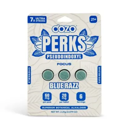 Dozo Perks Pseudo Tablets (60mg – 3 Count)