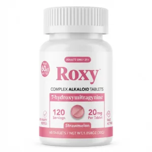 Roxy 7-OH Tablets, 1200mg, 60-count pack, in a blister-pack box — front of the retail package