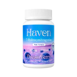 Haven 7-OH Tablets, 3750mg, 30-count pack, in a blister-pack box