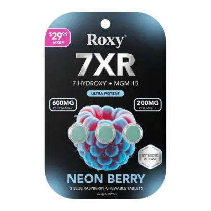 Roxy 7XR 7-OH + MGM Tablets (600mg – 3 Count)