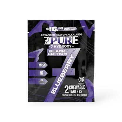 7Pure Black Edition 7-OH Tablets (200mg – 2 Count)