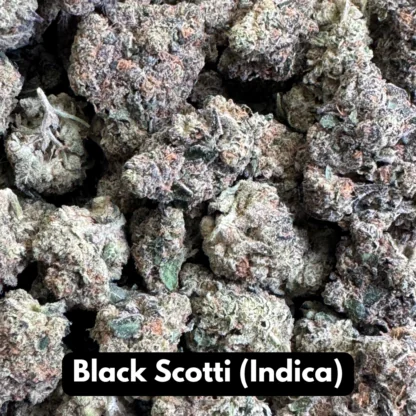 Natural THC-A Flower (Indica ~ Black Scotti)