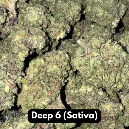 Natural THC-A Flower (Sativa ~ Deep 6)