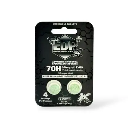 EDP Gold 7-OH + Pseudo Chewable Tablets (60mg – 2 Count)