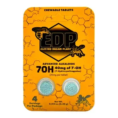 EDP Advanced Mitragyna 7-OH Tablets (40mg – 2 Count)