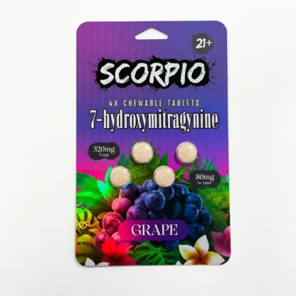 Scorpio 7-OH Tablets (320mg – 4 Count)