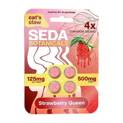 SEDA Botanicals Cat’s Claw Tablets (500mg – 4 Count)