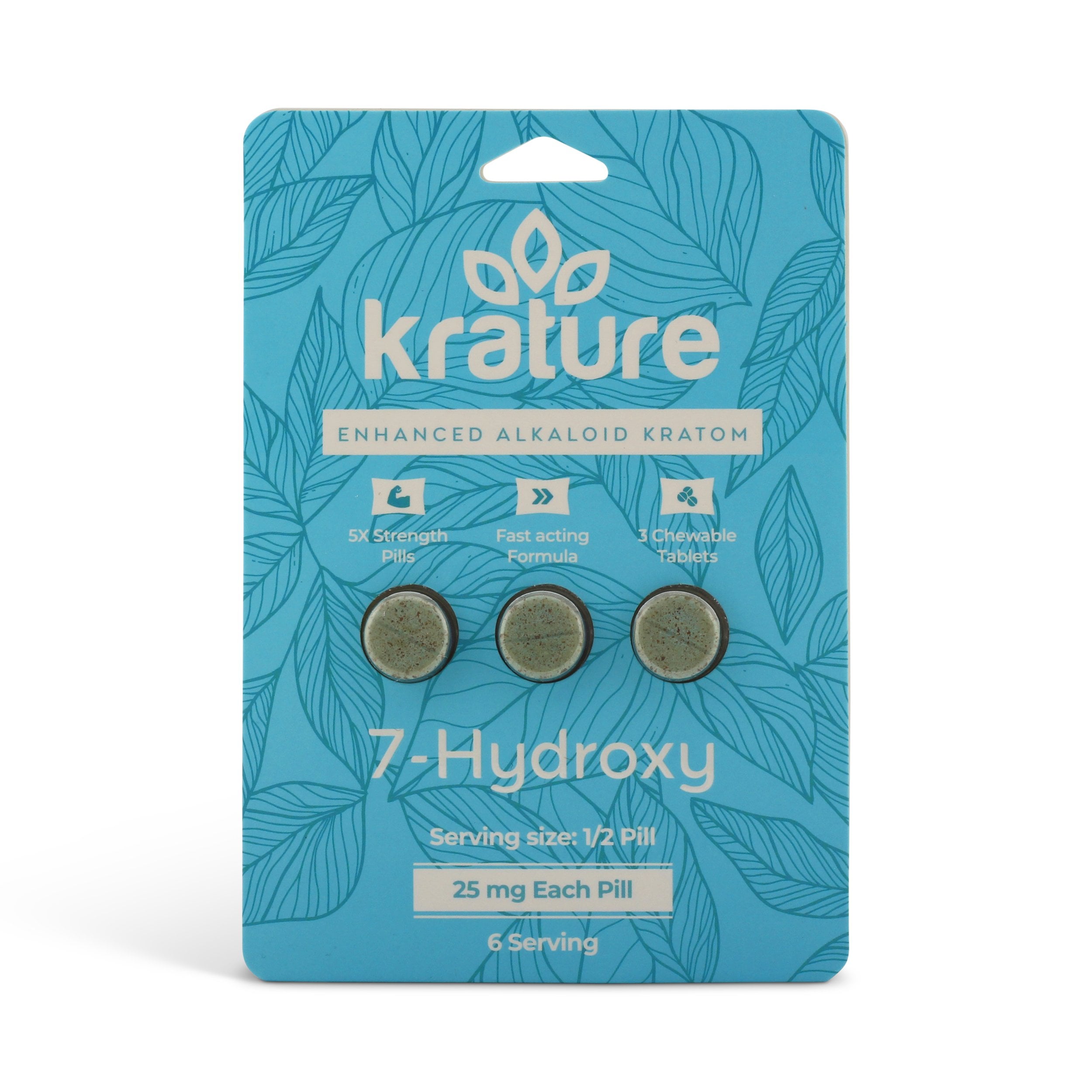 Krature 5X Strength 7-OH Tablets (75mg - 3 Count)