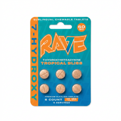 Rave 7-OH Tablets (60mg – 6 Count)