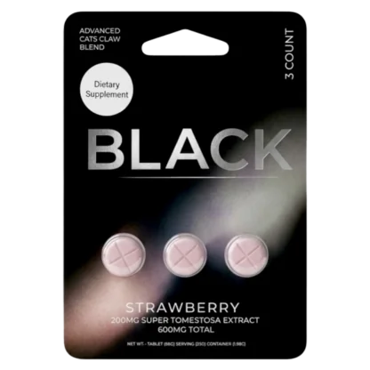 BLACK Super Tomentosa Extract Tablets (600mg – 3 Count)