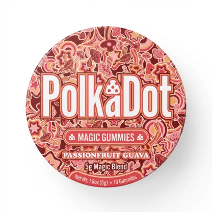 Polk a Dot Mushroom Gummies (5000mg – 10 Count)