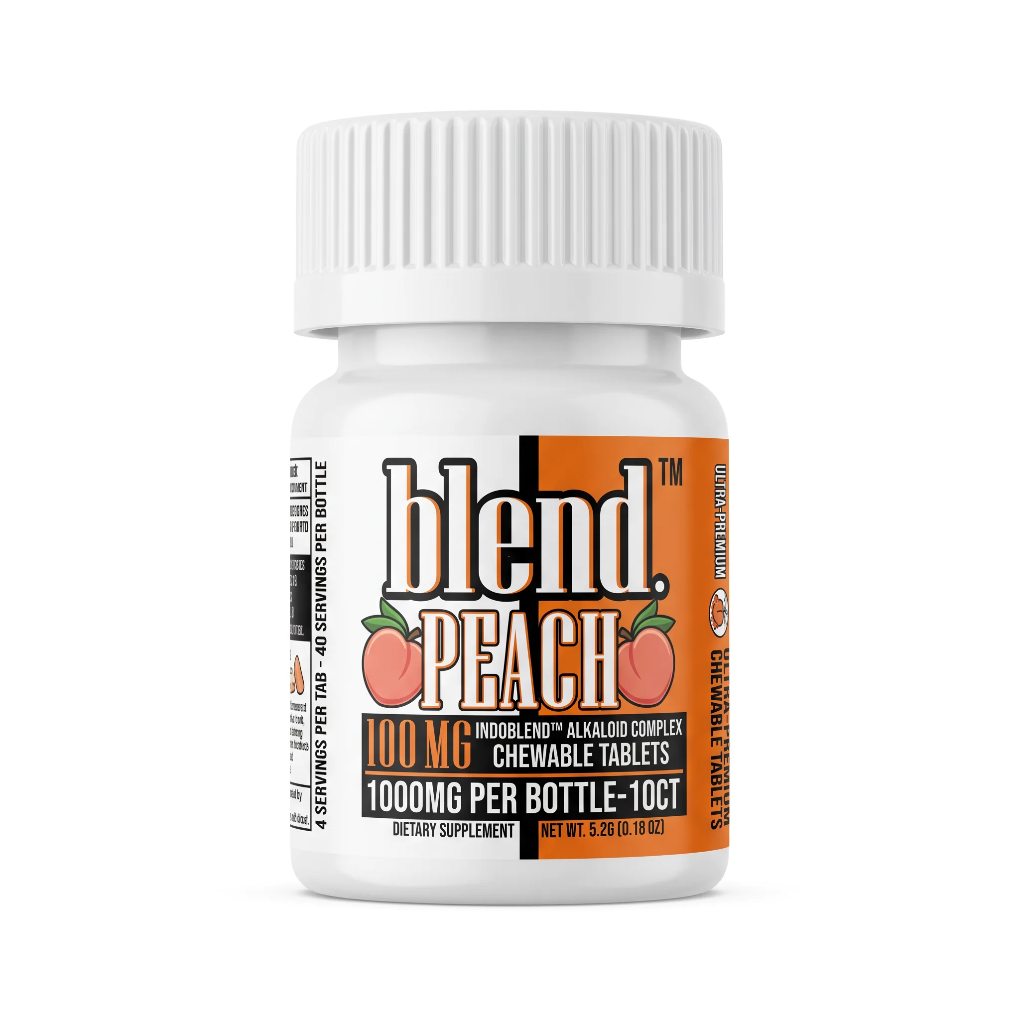 Blend IndoBlend Uncaria Tomentosa Tablets (1000mg - 10 Count) - Peach
