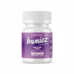 Homiez Botanical Blend Tablets (500mg - 10 Count) - Grape Pop