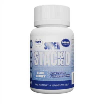 Super Stack’d 7-Hydroxy Extra Strength Tablets (900mg – 15 Count)