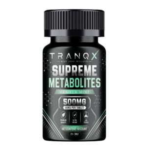 TRANQX Supreme Metabolites MIT-9 Tablets (500mg - 10 Count) - Vanilla Mint