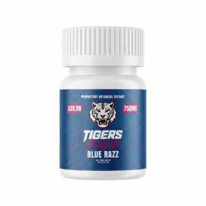 Tigers Blood Botanical Tablets (750mg - 10 Count) - Blue Razz