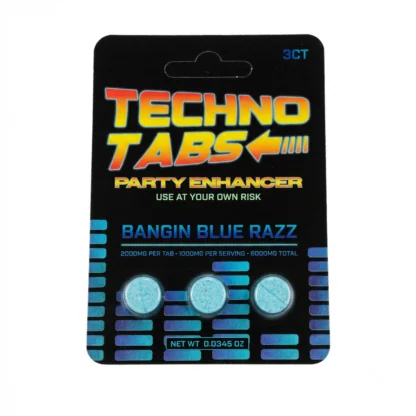 Techno Tabs Party Enhancer Tablets (6000mg – 3 Count)