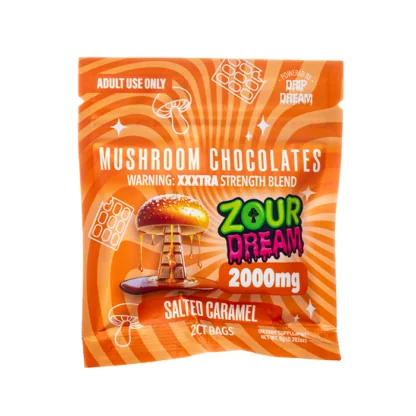 Zour Dream Mushroom Chocolates (2000mg – 2 Count)