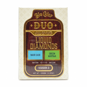 Big Chief THC-A DUO AIO Liquid Diamond Disposable (2000mg) - Wabi Sabi (Sativa) + Green Matcha (Sativa)