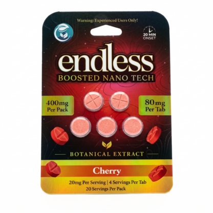 Endless Boosted Nano Tech Botanical Extract Tablets (400mg – 5 Count)