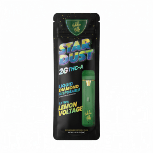 Hidden Hills Stardust THC-A Liquid Diamond Disposable (2000mg) - Lemon Voltage (Sativa)