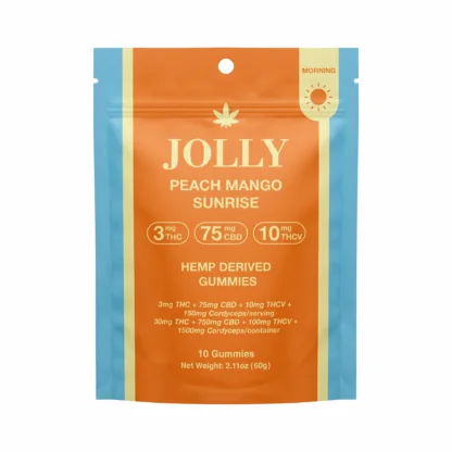 Jolly Peach Mango Sunrise Morning Gummies (10 Count)