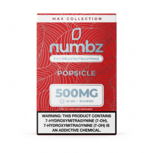 Numbz 7-OH Tablets (500mg - 10 Count) - Popsicle