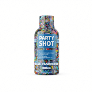 Party Shot Mushroom Shot (20mg) - Blue Raspberry