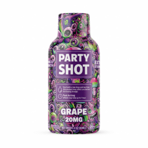 Party Shot Mushroom Shot (20mg) - Grape