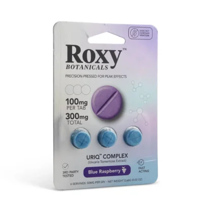 Roxy Botanicals Uriq Complex (Uncaria Tomentosa) Tablets (300mg – 3 Count)